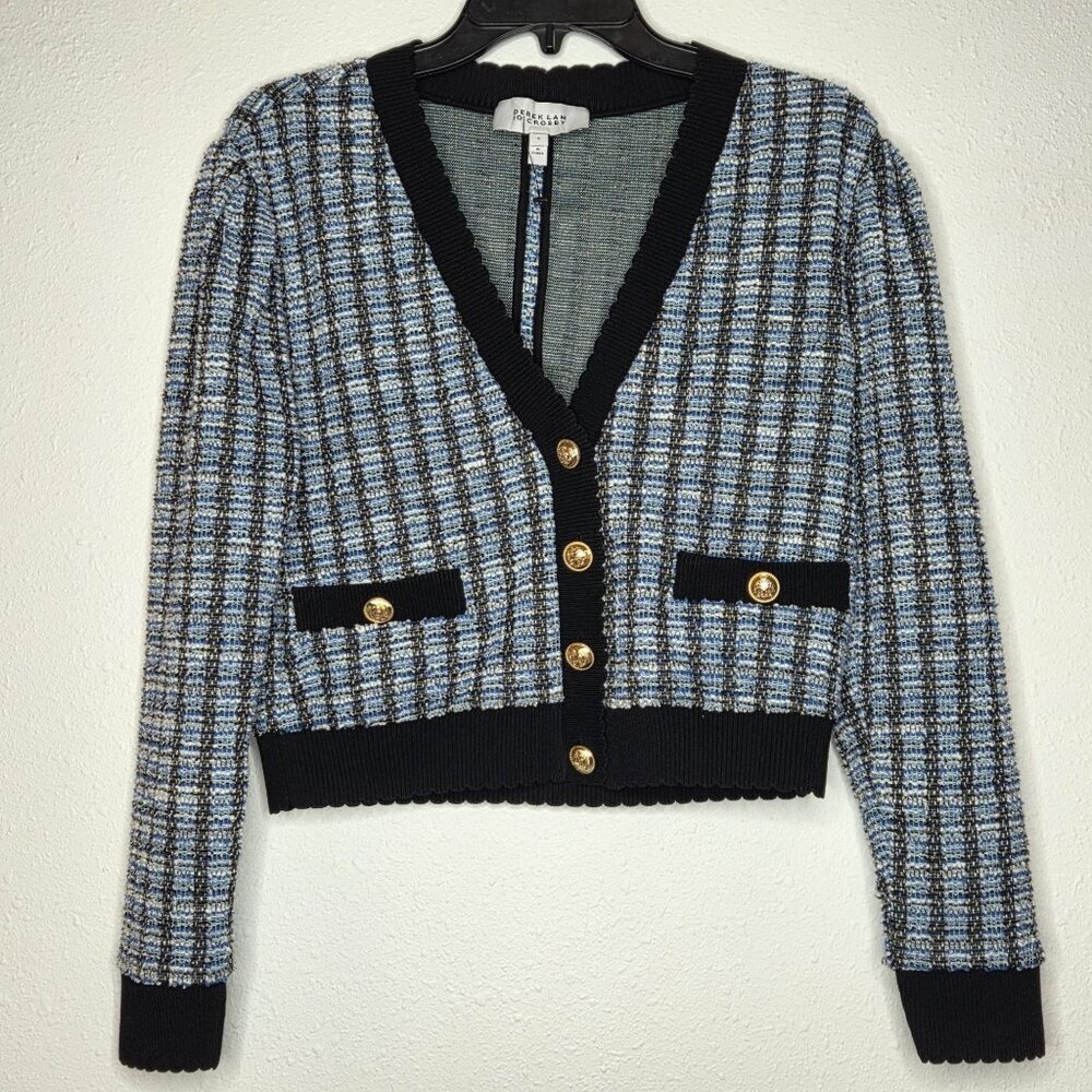 Derek Lam 10 Crosby Women's Tweed Cardigan Jacket